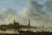 Jan van Goyen Blick auf Emmerich oil painting on canvas